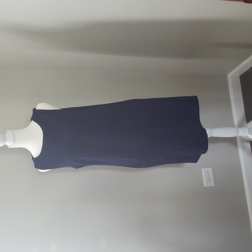 Navy Sleeveless Dress
